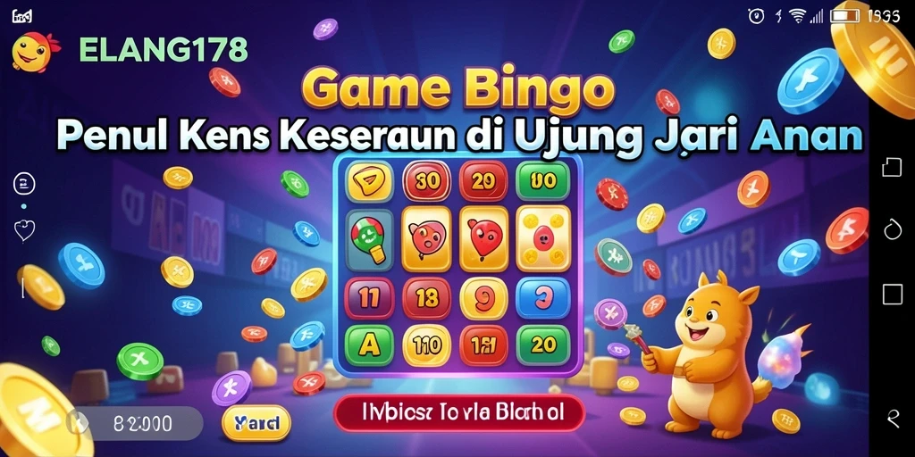 Screenshot gameplay ELANG178 yang menampilkan suasana seru permainan Bingo.
