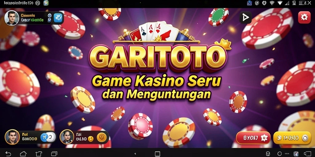 Tampilan menarik dari gameplay GARITOTO dengan berbagai pilihan permainan kasino.