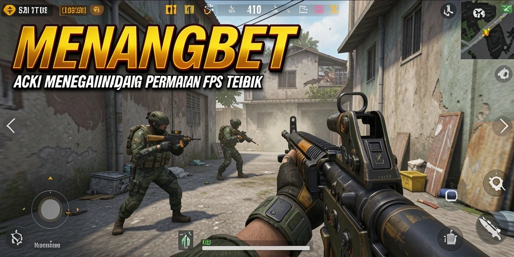 Tangkapan layar MENANGBET menampilkan aksi gameplay FPS yang mendebarkan.