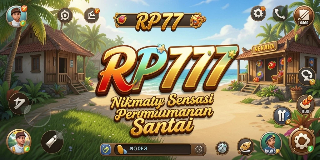Tampilan gameplay RP777 yang menarik dan penuh warna.