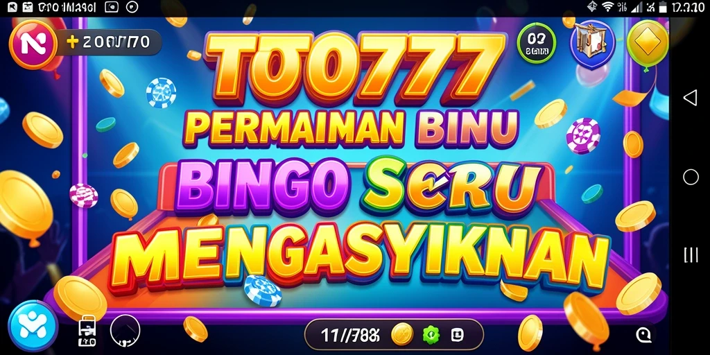 Tampilan gameplay seru di TOTO777 dengan suasana bingo yang menyenangkan.